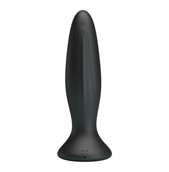 MR PLAY - Power Vibe Anal Plug (Chargeable - Black)